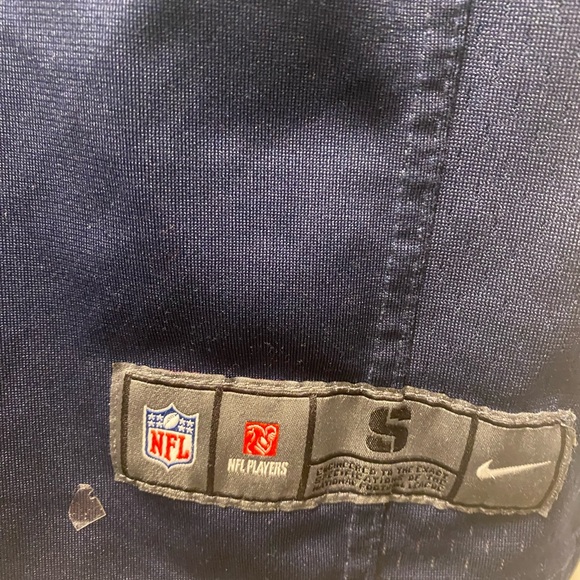 Nike Onfield NFL Seattle Seahawks #12 Fan Women’s Blue Gray Jersey Size Small - Picture 14 of 16